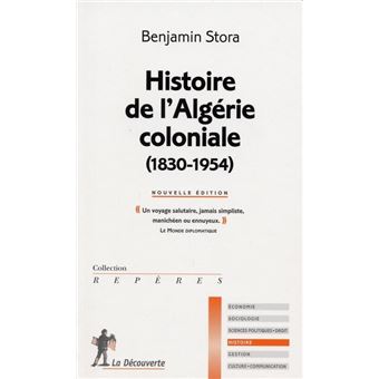 Couverture d’ouvrage : Histoire de l'Algérie