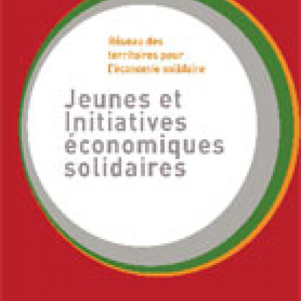 Couverture d’ouvrage : Jeunes et initiatives économiques solidaires
