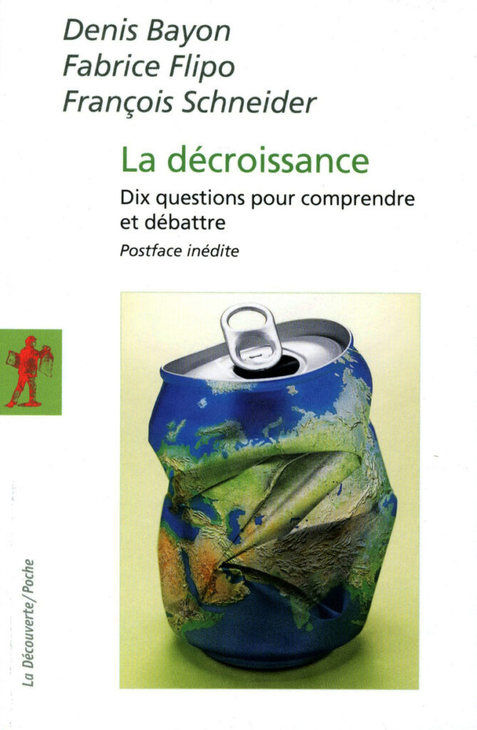 Couverture d’ouvrage : La décroissance : dix questions pour comprendre et débattre