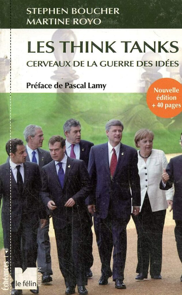 Couverture d’ouvrage : Les think tanks : cerveaux de la guerre des idées