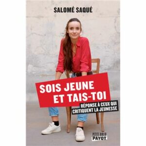 Couverture d’ouvrage : Sois jeune et tais-toi