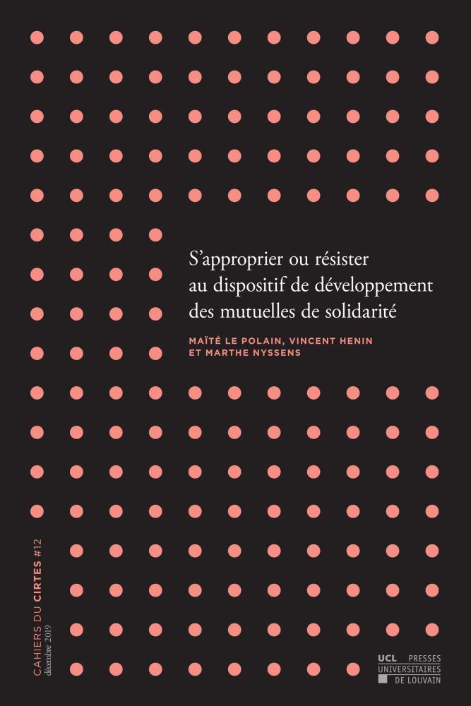 Couverture d’ouvrage : S'approprier ou résister au dispositif de développement des mutuelles de solidarité