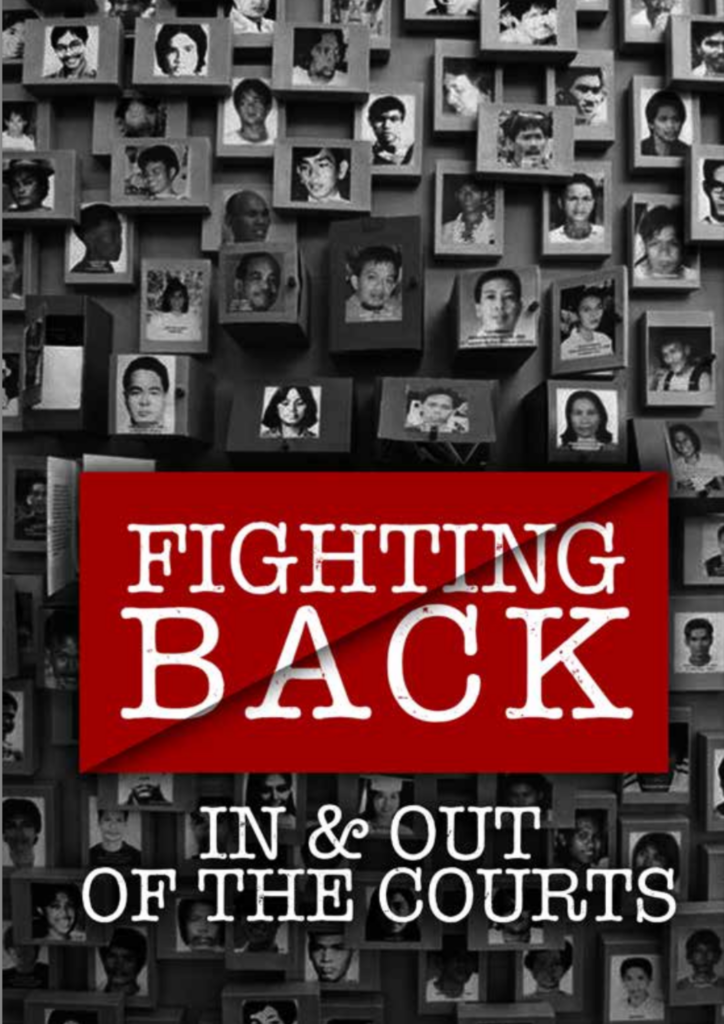 Couverture d’ouvrage : Fighting Back : in and out of the courts