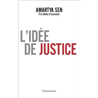 Couverture d’ouvrage : L'idée de justice